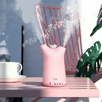 

400Ml Charging Humidifier Humidifier Mini Aroma Diffuser Air Purifier with Double Spray Air Oil Aromatherapy Humidifier Mist Mak