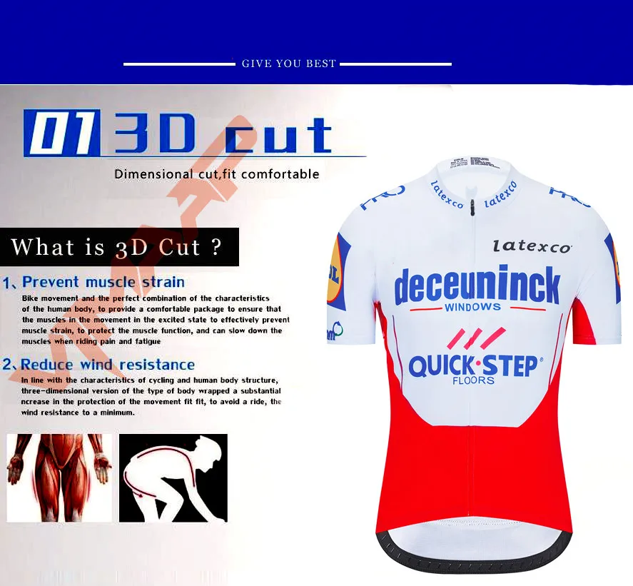 2020 Pro Team Quick Step Велоспорт Джерси 9D Bib набор велосипедная одежда Ropa Ciclism Мужская