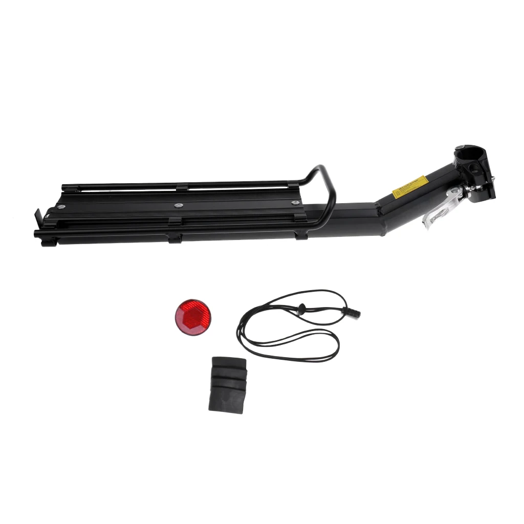 Bicycle Seatpost Bracket Quick-Release Alloy Rear Rack Carrier Pannier