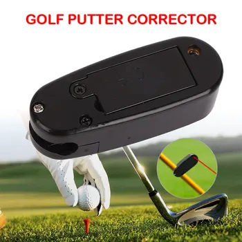 

Golf Putter Laser Golf Aim Line Golf Practice Accessories Durable Black 2*LR44 Leisure Playing Ball Bar Club Beginner