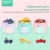 Дозатор Смеси Сухого Молока Младенца, Non-Spill Smart Stackable Baby Feeding Travel Storage Container, BPA Free, 3 Отсека