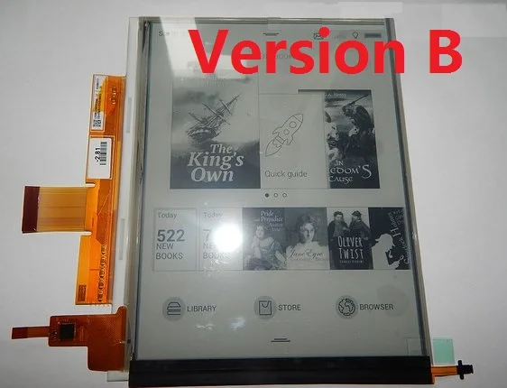 Продажа 8 дюймов сенсорный экран Экран и дисплей с подсветкой HD Eink Экран для карманной книги 840 2 InkPad 2 с ЖК дисплеем для чтения электронных книг для ...