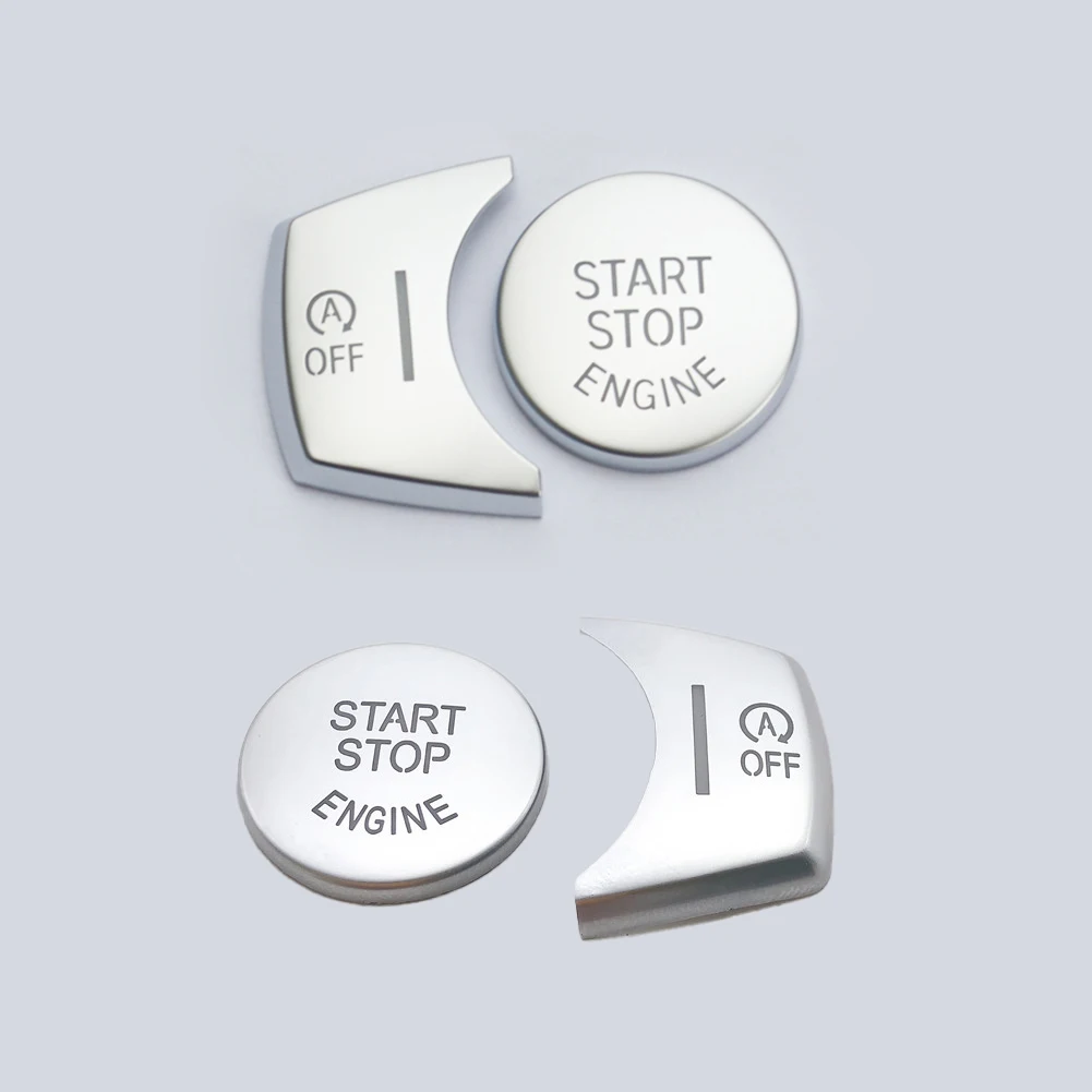 Car Styling For BMW X3 X4 X5 X6 F25 F26 F15 F16 Engine START Button Cover STOP Switch Accessories (Left and Right hand Option)
