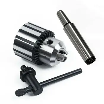 

Heavy Duty Drill Chuck Morse Taper 3 3MT to 3JT Key Shank Milling Lathes