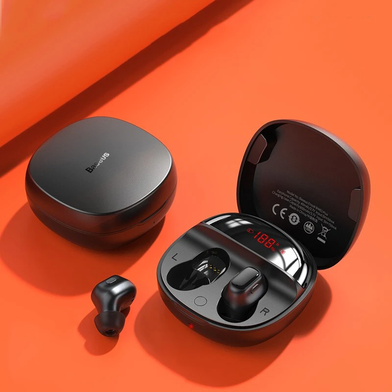 

Baseus WM01 Plus TWS Wireless Earphone Bluetooth 5.0 Sports Wireless Earbuds Stereo Headset LED Display In Ear Buds For Xiaomi