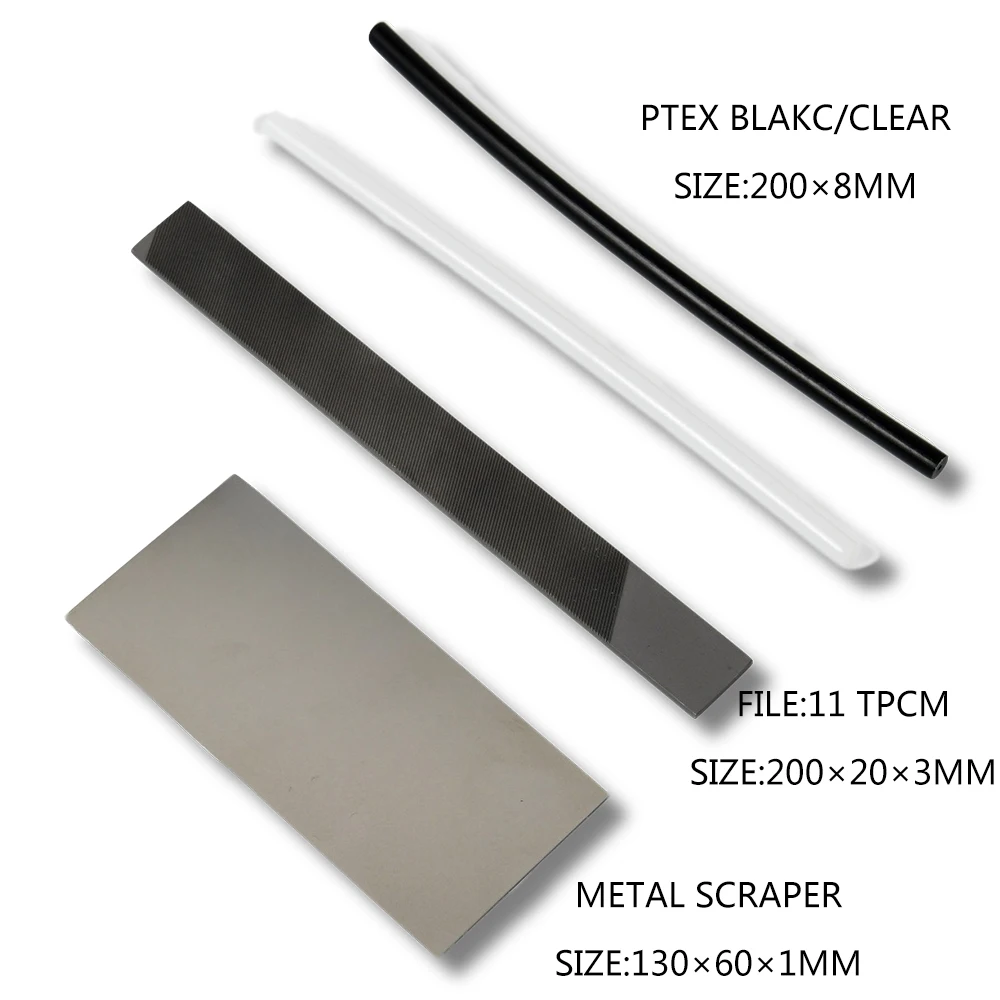 XCMAN Ski Snowboard Waxing & Tuning Complete Brush Kit Nylon,Brass