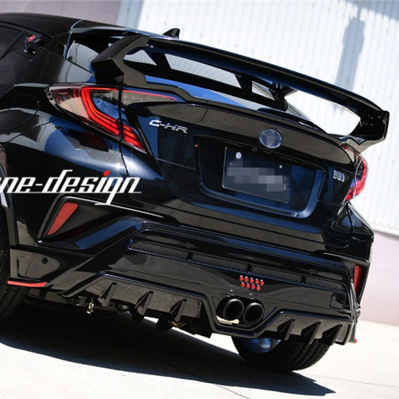 

Car Styling High Quality ABS Plastic Unpainted Color Rear Spoiler Trunk Lip Wing For Toyota CHR C-HR 2016 2017 2018 2019