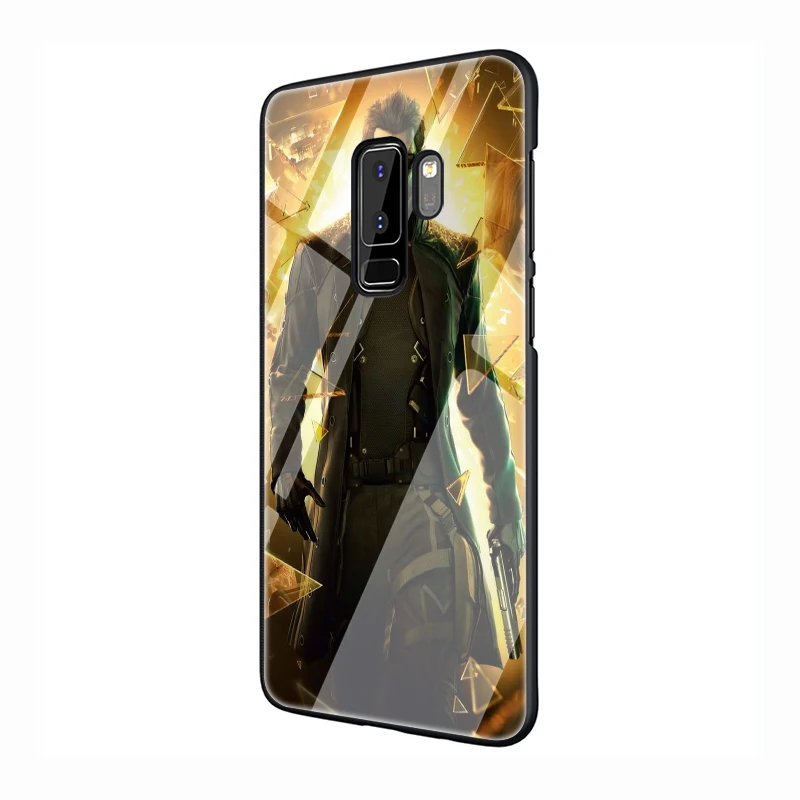 EWAU Deus Ex закаленное Стекло чехол для телефона для samsung S7 край S8 S9 S10 Note 8, 9, 10, плюс A10 20 30 40 50 60 70 - Цвет: G4