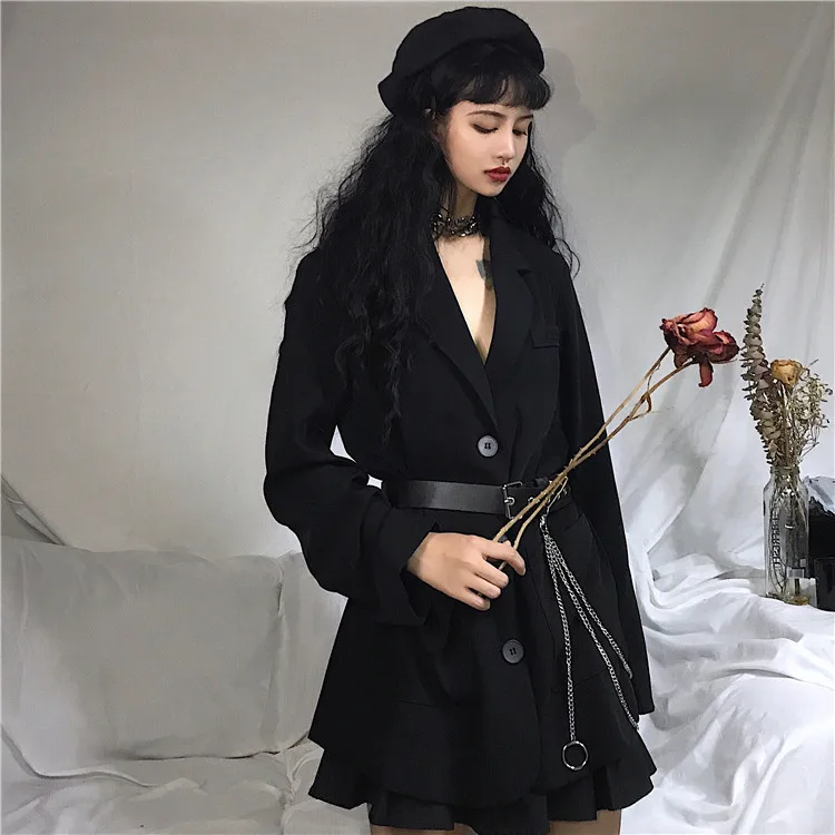 

Price Control 68 Autumn And Winter WOMEN'S Dress Net Price 2019 Early Autumn New Style Suit Korean-style Network Red Coat 6831