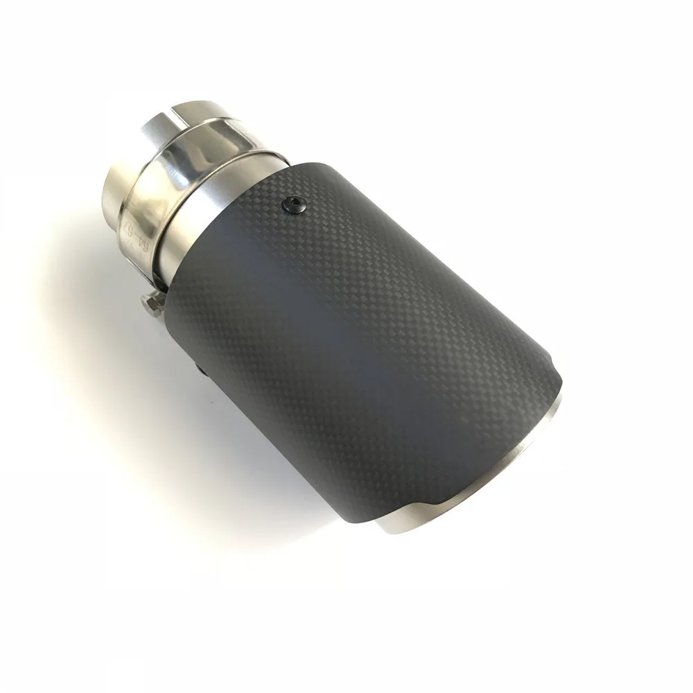 1 шт. Akrapovic углеродного волокна выхлопные концы высокого качества Универсальный автомобильный глушитель трубы
