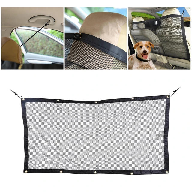 Barrière de filet pour chien de voiture, filet de barrière pour