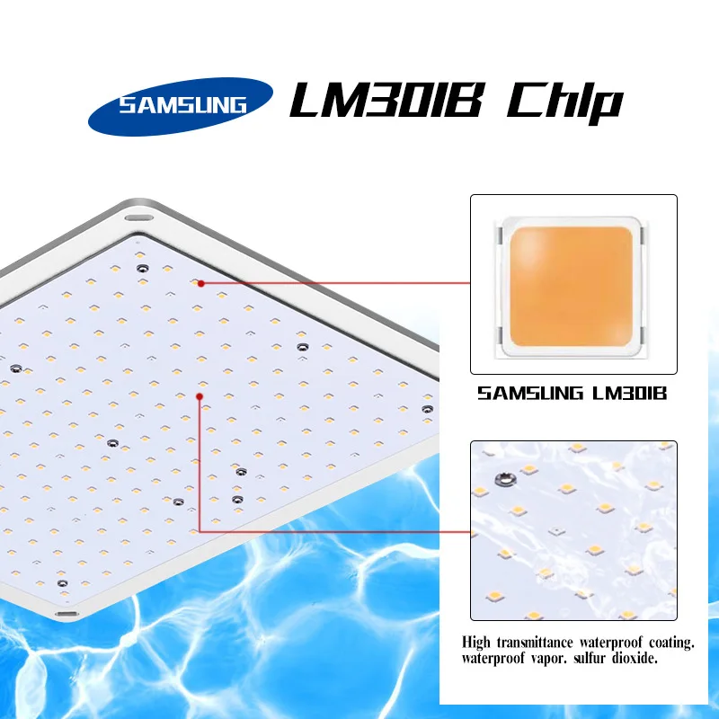 Светодиодный светильник для выращивания растений QB1000W диоды Samsung LM301B MeanWell Driver