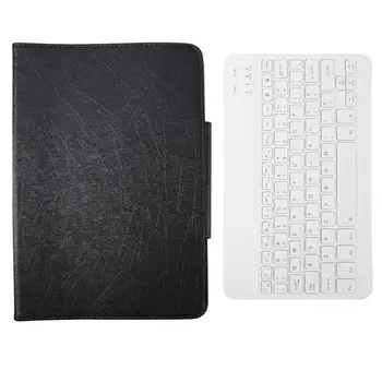 

tablet case 10'' Tablet Laptop Universal PU Protective Case Cover + Bluetooth Keyboard for Android/IOS/WIN cover