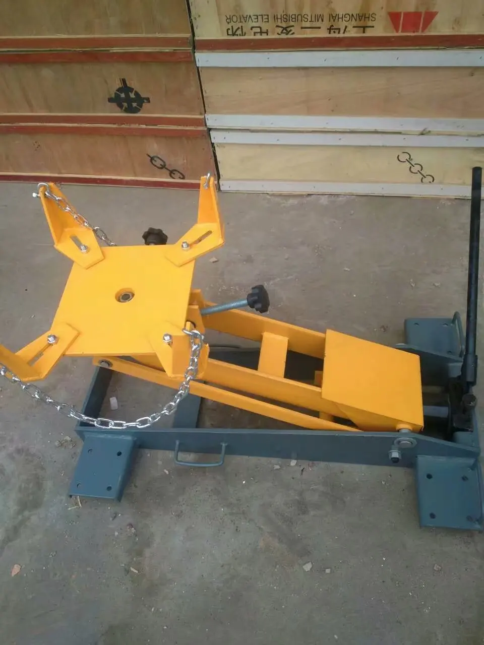 

3-ton low-level transporter gearbox bracket cart special tool cart wave box top