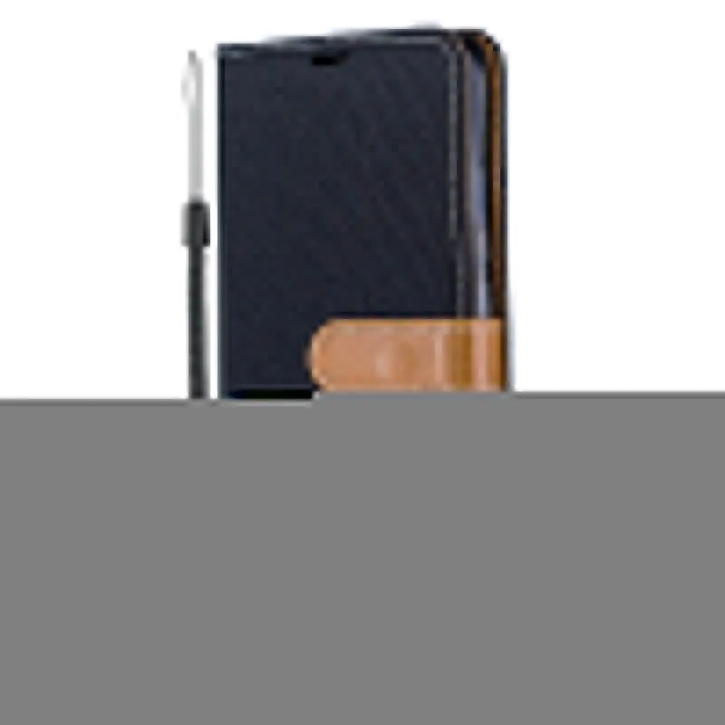 Чехол-портмоне с функцией подставки Чехлы для huawei Y6 чехол Ретро-книга слот для карт чехол для Honor 7A Pro Y5 Prime Y7 Play 8A Coque - Цвет: Black-BF