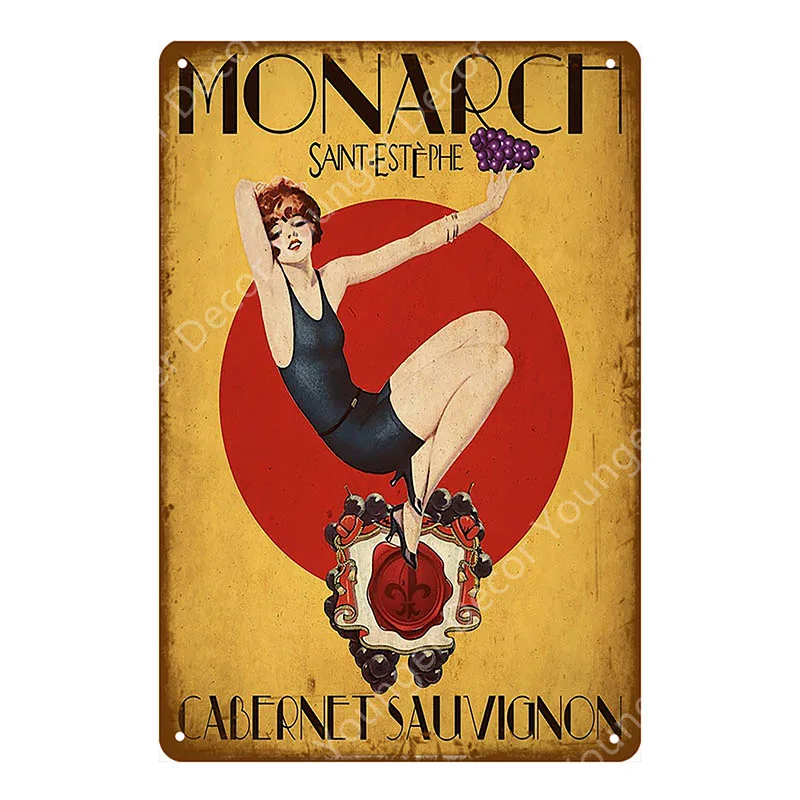 Американский плакат Pin Up Girl забавная леди жестяная вывеска настенная декоративная табличка для бара кафе бара вечерние Клубные винтажные металлические картины YI-078 - Цвет: YD3088EI