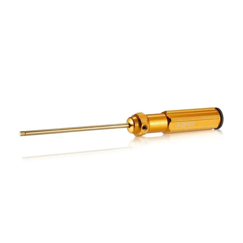 4 шт. H1.5 H2.0 H2.5 H3 Шестигранная Отвертка набор алюминиевых шестигранных отверток Набор шестигранных отверток для радиоуправляемого вертолета автомобиля