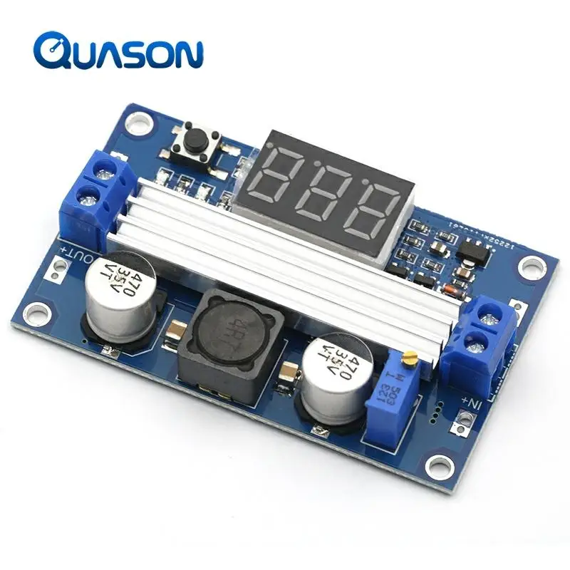 DC DC-DC 3~35V to 3.5~35V LTC1871 Booster step up Step-up module Converter Regulated Power Supply+VoltMeter ► Photo 2/6