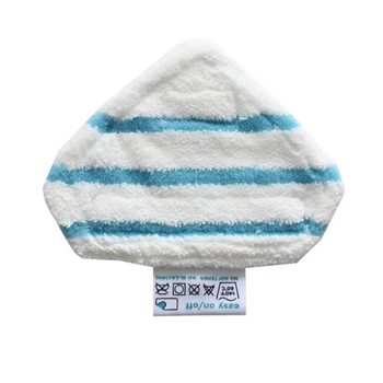 

2Pcs Washable Triangular Shape Mop Cloths Pads Replacement Fit for FSM1610 FSM1630 Vacuum Cleaner Robot