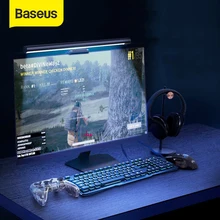 Baseus Stepless Dimming Eye-Care LED Desk Lamp For Computer PC Monitor Screen bar Hanging Light LED Reading USB Powered Lamp