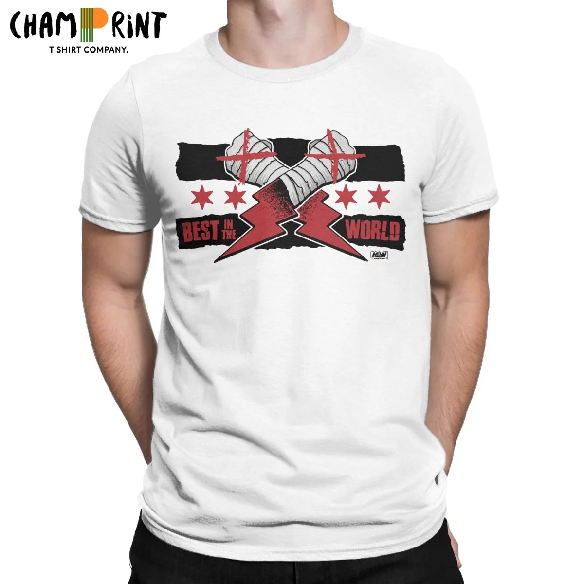 Men's Cm Punk Aew Best In The World T 