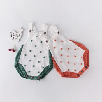 

Baby Boys Girls Rompers Baby Girl Clothing Sleeveless Newborn Knitted Romper Jumpsuit Infant Clothing Baby Boy Clothes