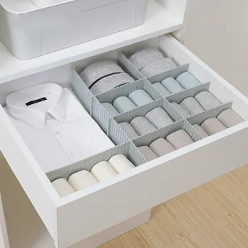 

Drawer Divider Household Storage Box Partition Board Space-saving Home Organizer Tools Makeup Underwear Organizer Drawer
