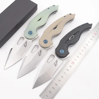 

Eafengrow Real D2 Steel EF936 ball bearing flipper Folding G10 Camping Hunting Kitchen Survival Outdoor EDC Tool Utility Knife