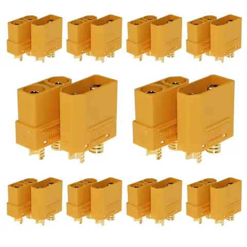 Hot Sale XT90 Male Female Connectors Power Plugs Battery Connector Set For RC Lipo Battery Motor Hot Sale XT90 Male Female Connectors Power Plugs Battery Connector Set For RC Lipo Battery Motor