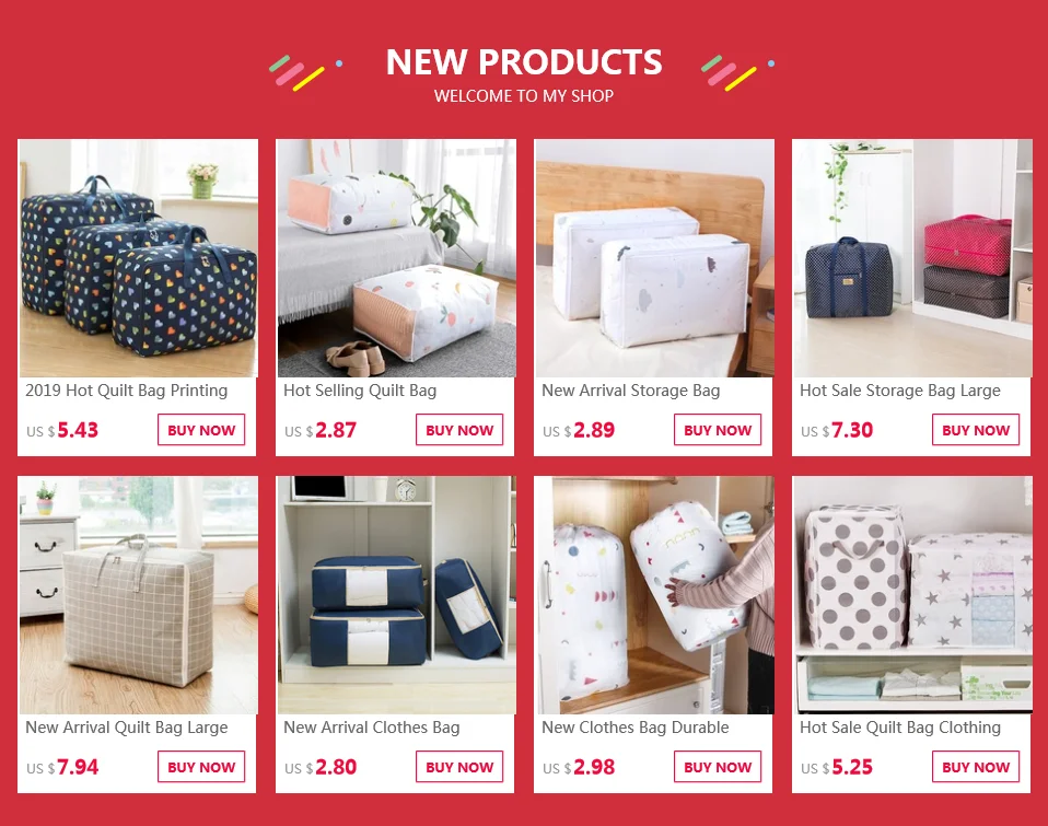 New Clothes Bag Durable Storage Bag Under Bed Storage Waterproof Quilt Bag Dustproof Toys Container Blanket Storage Pouch