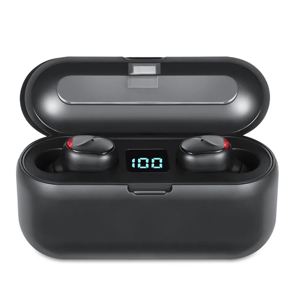 OTTWN M18A Bluetooth беспроводные наушники TWS беспроводные наушники Bluetooth светодиодный дисплей с 2000 мАч Внешний аккумулятор гарнитура с микрофоном