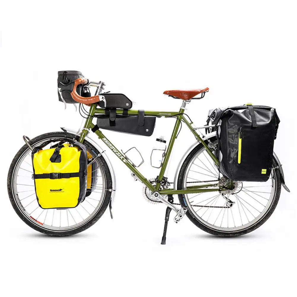 HobbyLane 25л Водонепроницаемая велосипедная сумка MTB шоссейная велосипедная задняя стойка Pannier Сумка велосипедная сумка на заднее сиденье сумка на плечо Аксессуары для велосипеда