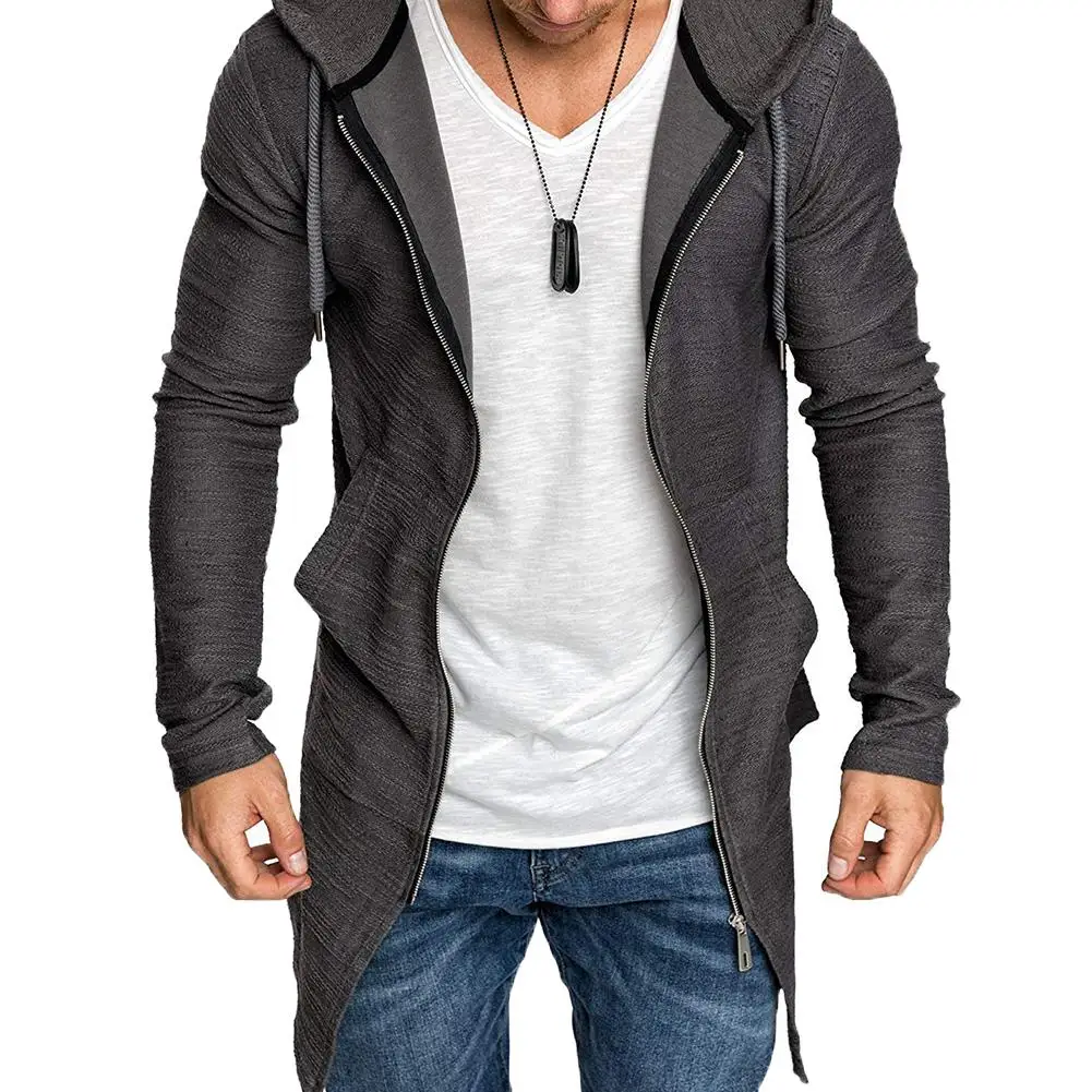 Мужская куртка из искусственной кожи на молнии с воротником-стойкой короткая