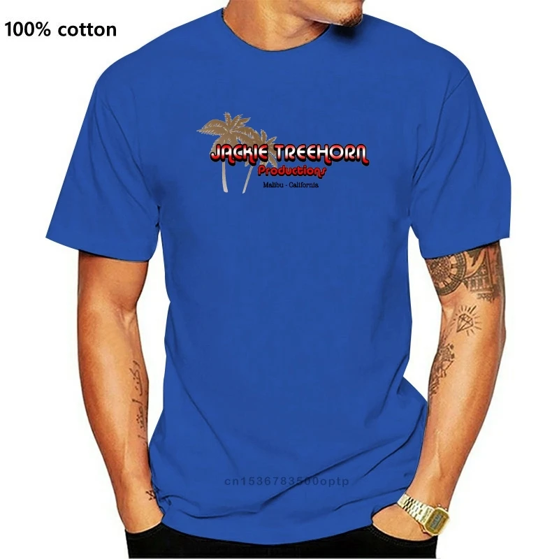 New 2021 Summer Fashion Hot Sale Men O-Neck T Shirt Jackie Treehorn Productions Malibu Lebowski Inspired Tshirt Mens Wo |