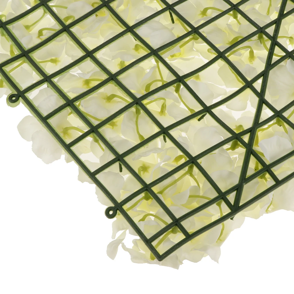 Fake Flower Wall Panels Artificial Hydrangea Wedding Venue Background Wall Decoration Garden Party Backdrop Decor 60X40CM 