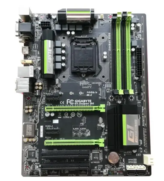 Best Price Gigabyte GA-G1.Sniper B6 Desktop Motherboard G1.Sniper B6 LGA 1150 DDR3 32GB Original Motherboard