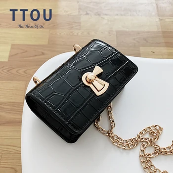 

Mini Stone Pattern Crossbody Bags For Women 2020 Pu Leather Purses and Handbags New Designer Ladies Shoulder Messenger Bag