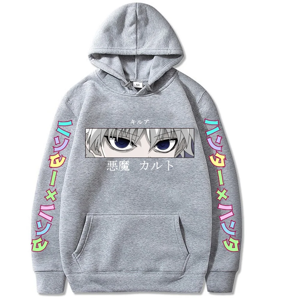Мужская толстовка Hunter X Hisoka Sweatshier Kurapika GON Свободные Искусственные