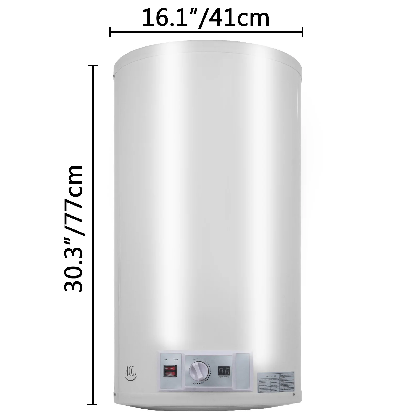 10/15/50/80/100/120L Electric Hot Water Heater Boiler Storage Tank Cylinder  - AliExpress