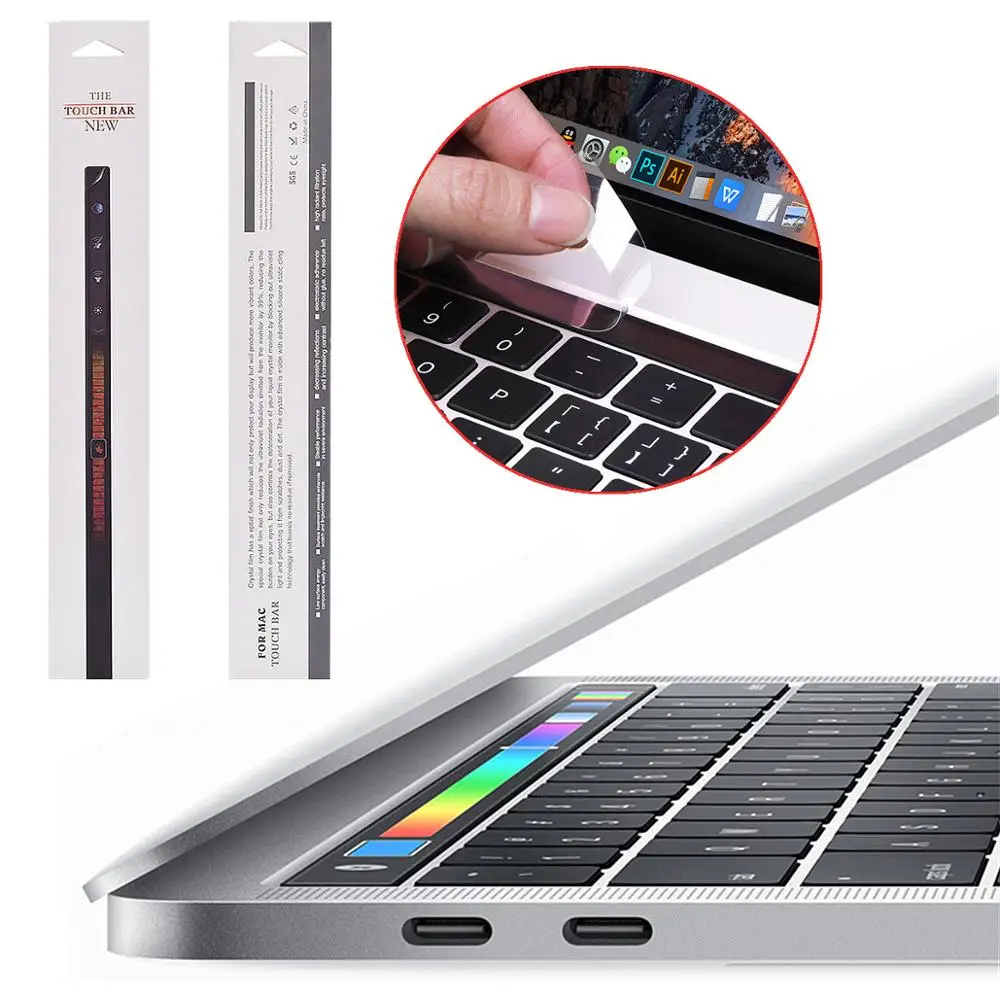 Защитная Наклейка для сенсорной панели прозрачная пленка MacBook Pro 16 15 13 дюймов 2019