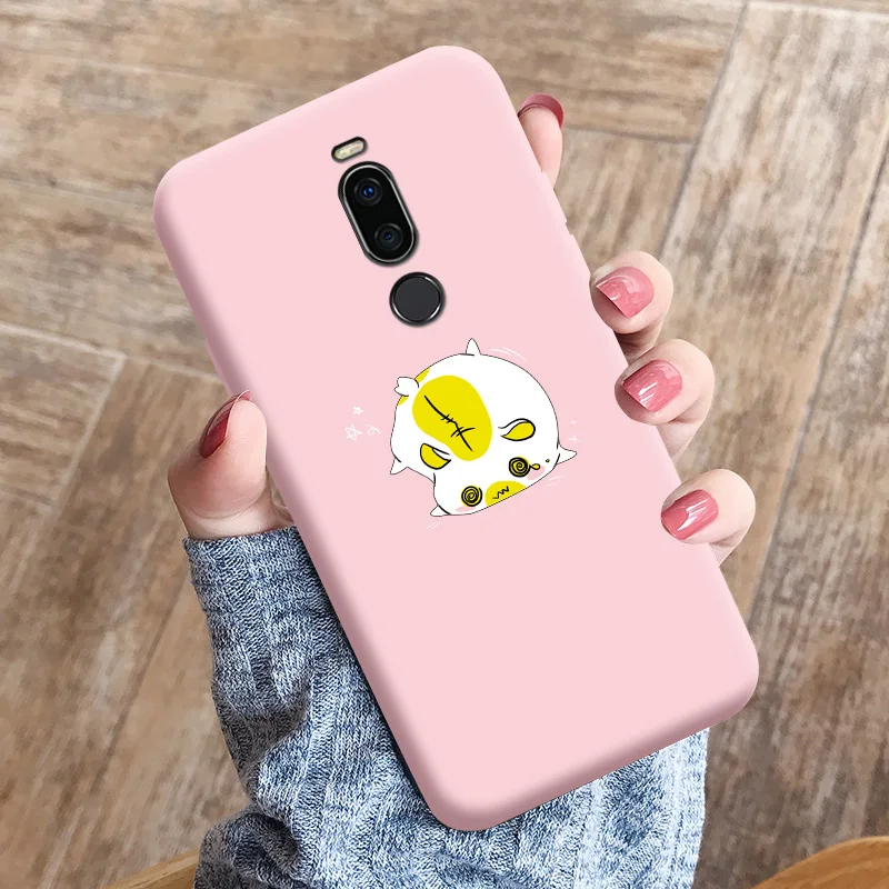 best meizu phone cases Black Soft TPU Shell For Meizu X8 Case Personality Tide Shell For MEIZU X8 Case Silicone Edging Matte Phone Case Cover For MEIZU cases for meizu Cases For Meizu