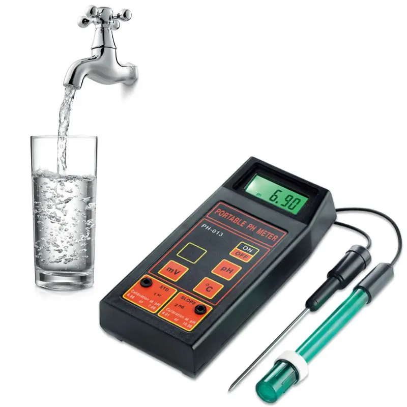 US $51.00 3 In 1 High Accuracy Portable PhMvTemp Meter Replaceable Ph Orp Electrodes Temperature Probe