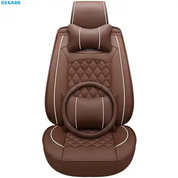 

New Luxury Quality PU Leather universal Auto Car Seat Covers for Volkswagen 4 5 6 7 vw passat b5 b6 b7 polo golf mk4 tiguan auto