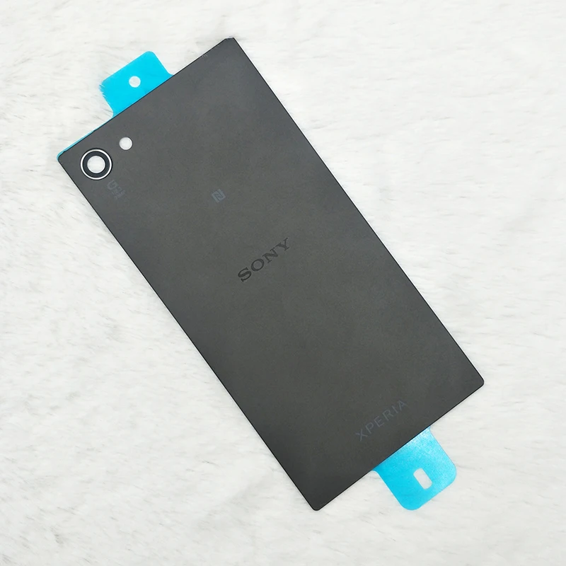 Z5 Mini стеклянный задний корпус крышка батареи для sony Xperia Z5 Compact Mini задняя дверь Замена чехол Матовая отделка с логотипом