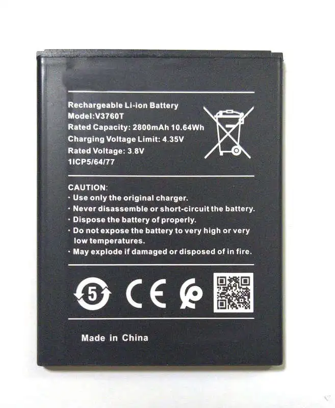 

New high quality 2800mAh V3760T external battery for Nokia V3760T mobile phone