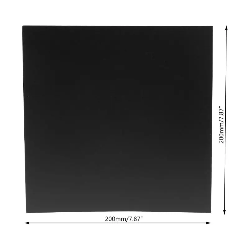 200mm 200 мм 235 мм Магнитные печатные наклейки для кровати Flex сборка пластина лента для поверхности для 3d принтера - Цвет: 200mm