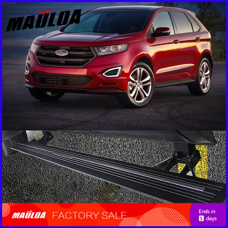 Car Accessories High quality aluminium alloy Automatic scaling Electric pedal side step running board for Edge 2015+ | Автомобили и