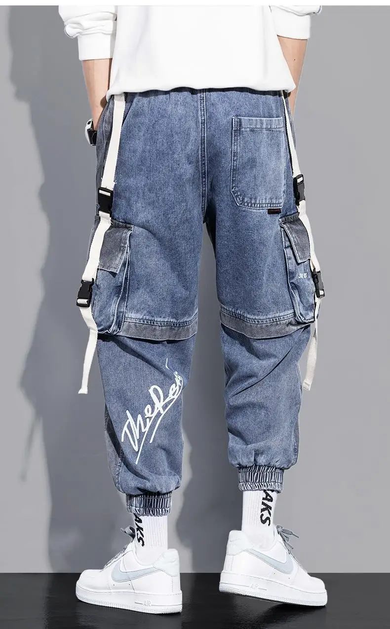 Jeans Kargo Jahit Baru Celana Panjang 