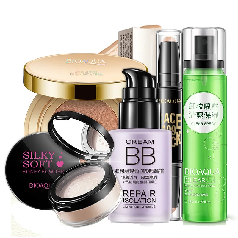 

Boquanya Makeup Set Full Set Cosmetics Cushion BB Cream Concealer Waterproof Light Make-up Beginners Manufacturers Wholesale