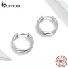 bamoer Ear Hoops 925 Sterling Silver Luxury Hoop Earrings for Women Wedding Engagement Jewelry Gifts Accessories 2022 BSE300 ► Photo 3/6